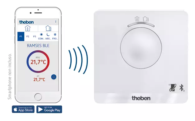 RAMSES 850 BLE OT, OpenTherm, Cronotermostati, Climatizzazione